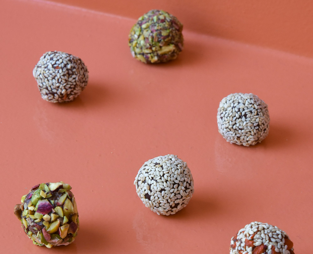 Wild Energy Balls με Ταχίνι & Μαρμελάδα Σύκο