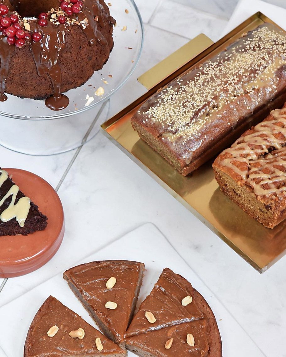 Tahini with Carob Syrup