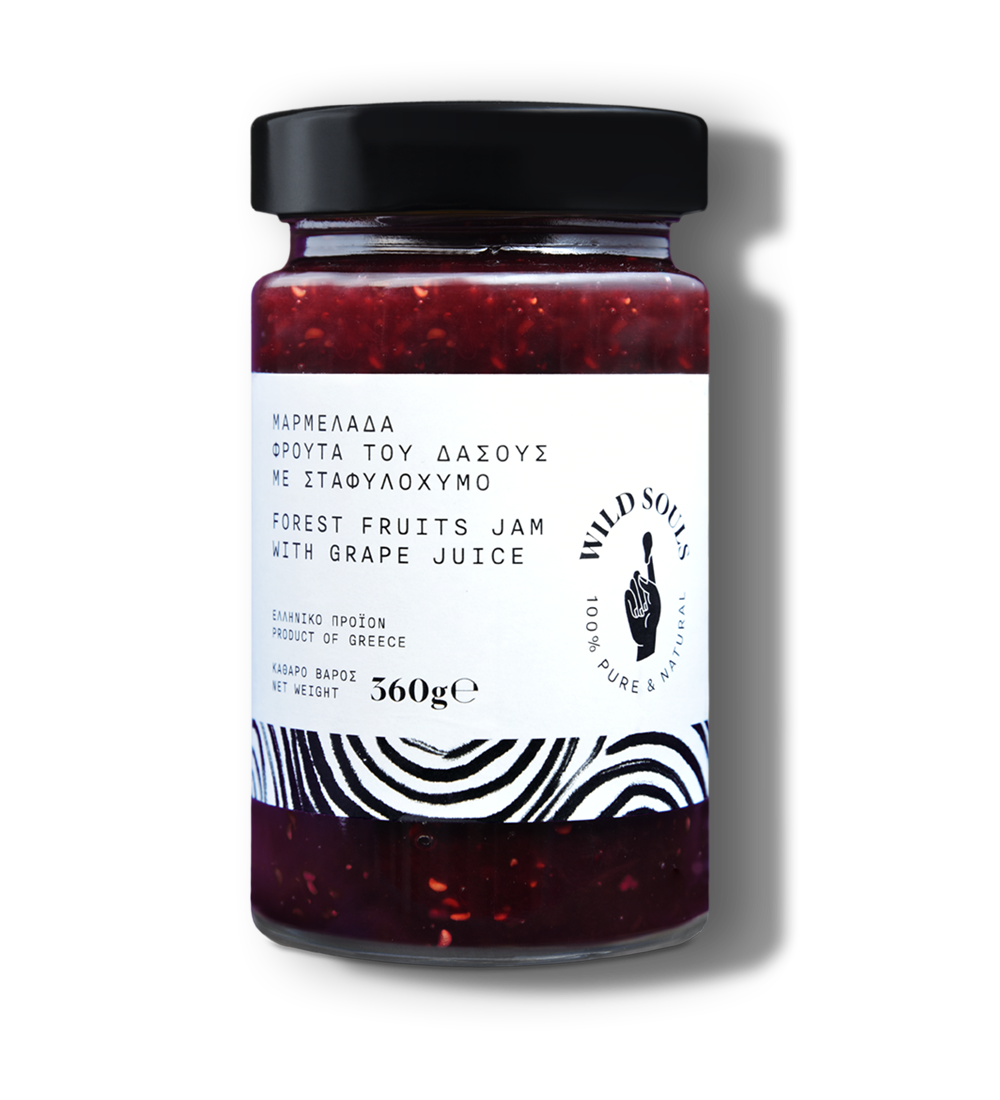 Μαρμελάδα Φρούτα του Δάσους με Σταφυλοχυμό