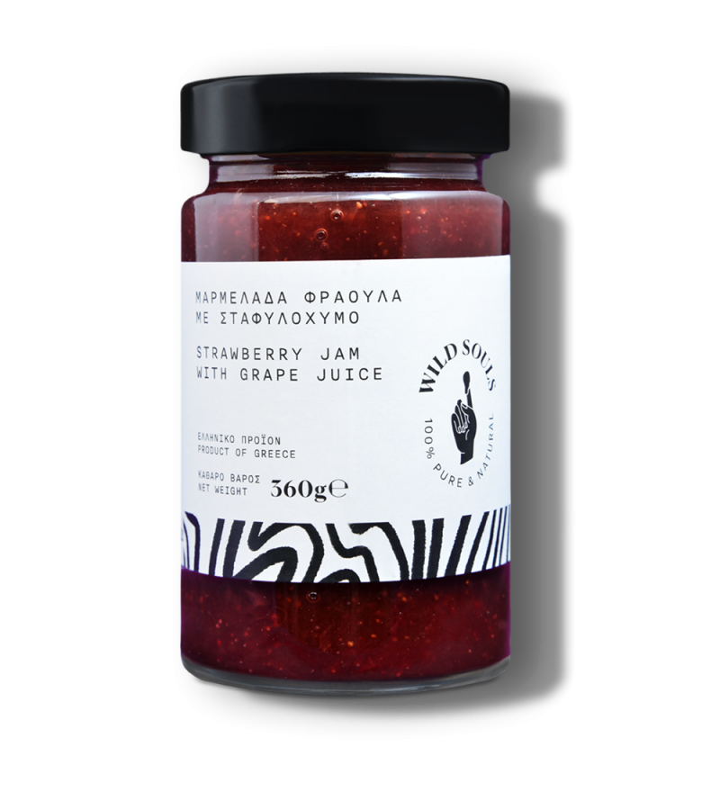 Μαρμελάδα Φράουλα με Σταφυλοχυμό