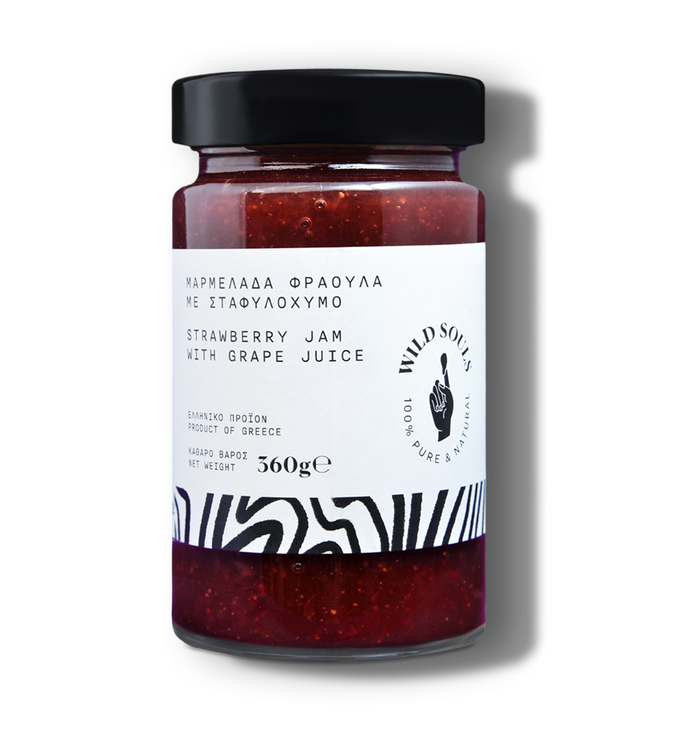 Μαρμελάδα Φράουλα με Σταφυλοχυμό