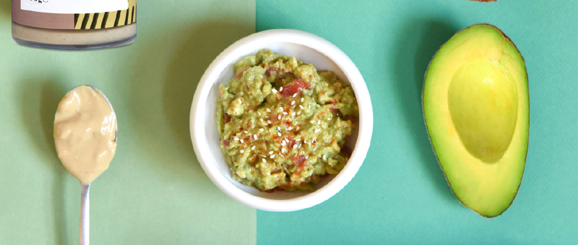 Tahini Guacamole