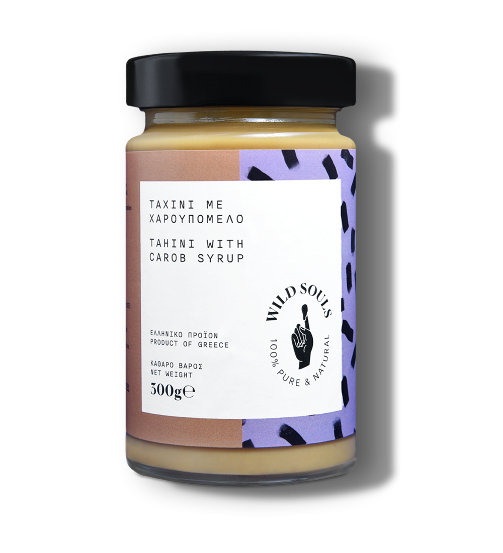 Tahini with Carob Syrup