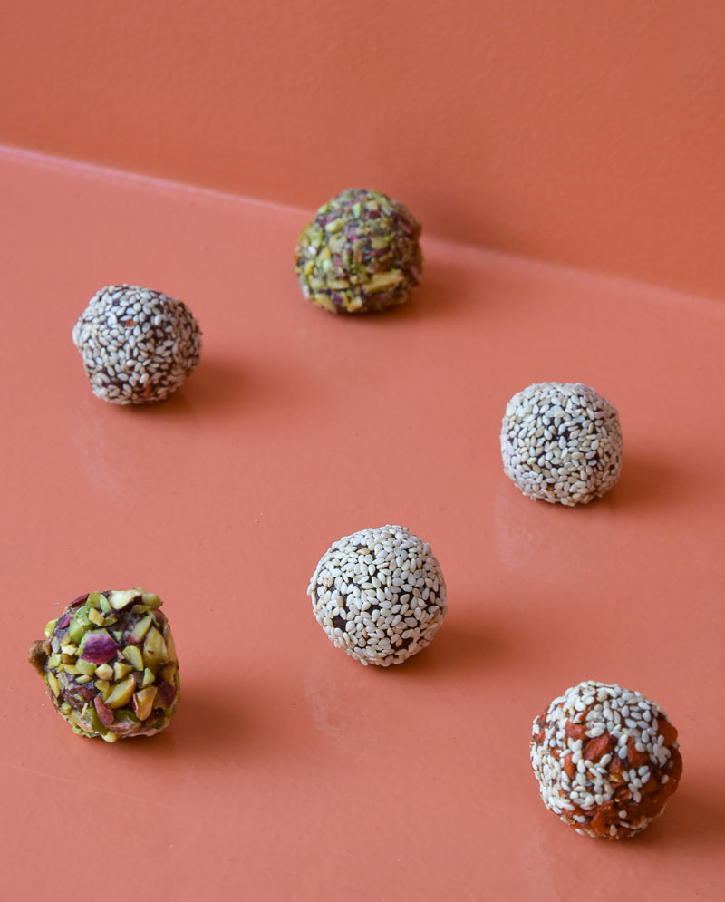 Wild Energy Balls με Ταχίνι & Μαρμελάδα Σύκο