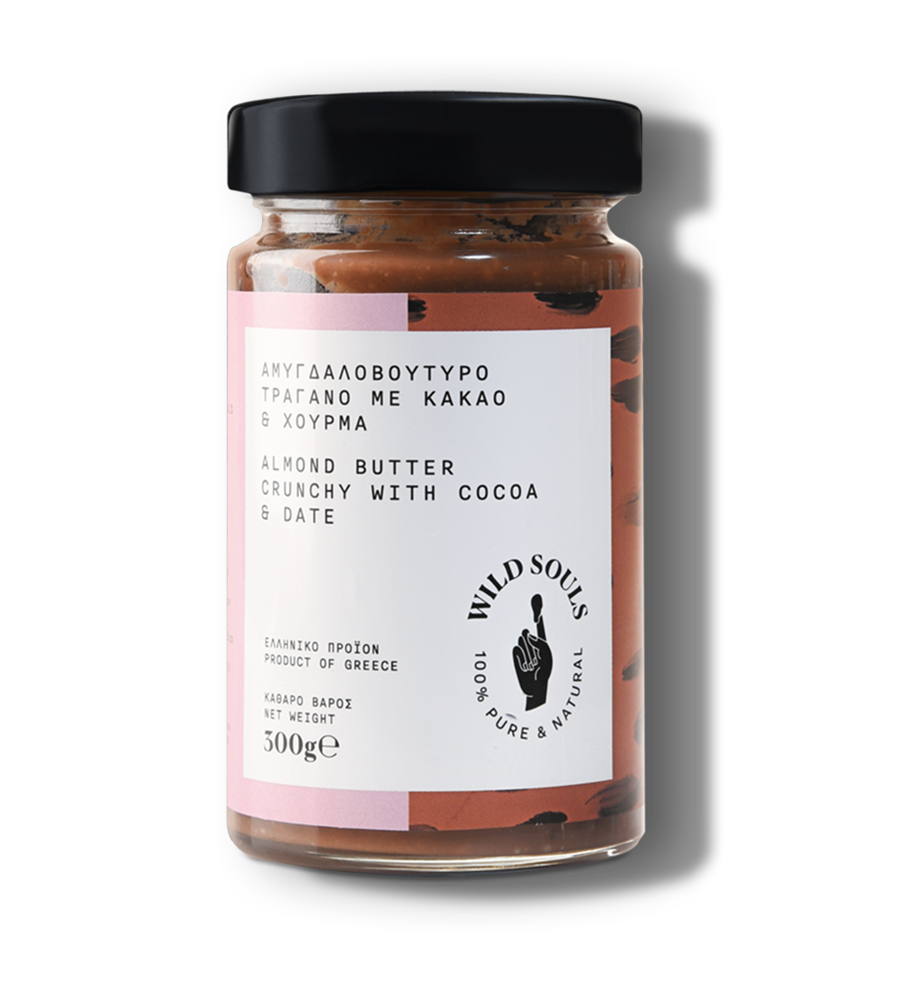 Almond Butter Crunchy with Cocoa & Date