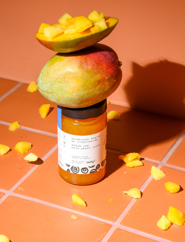 Μαρμελάδα Μάνγκο με Σταφυλοχυμό