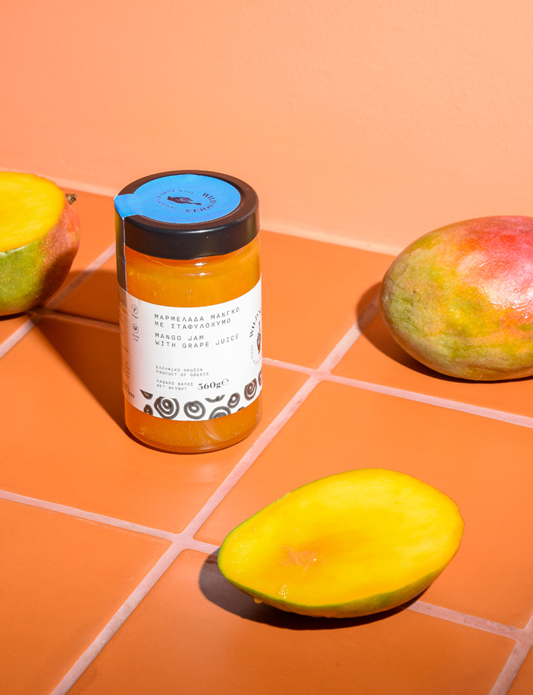 Μαρμελάδα Μάνγκο με Σταφυλοχυμό