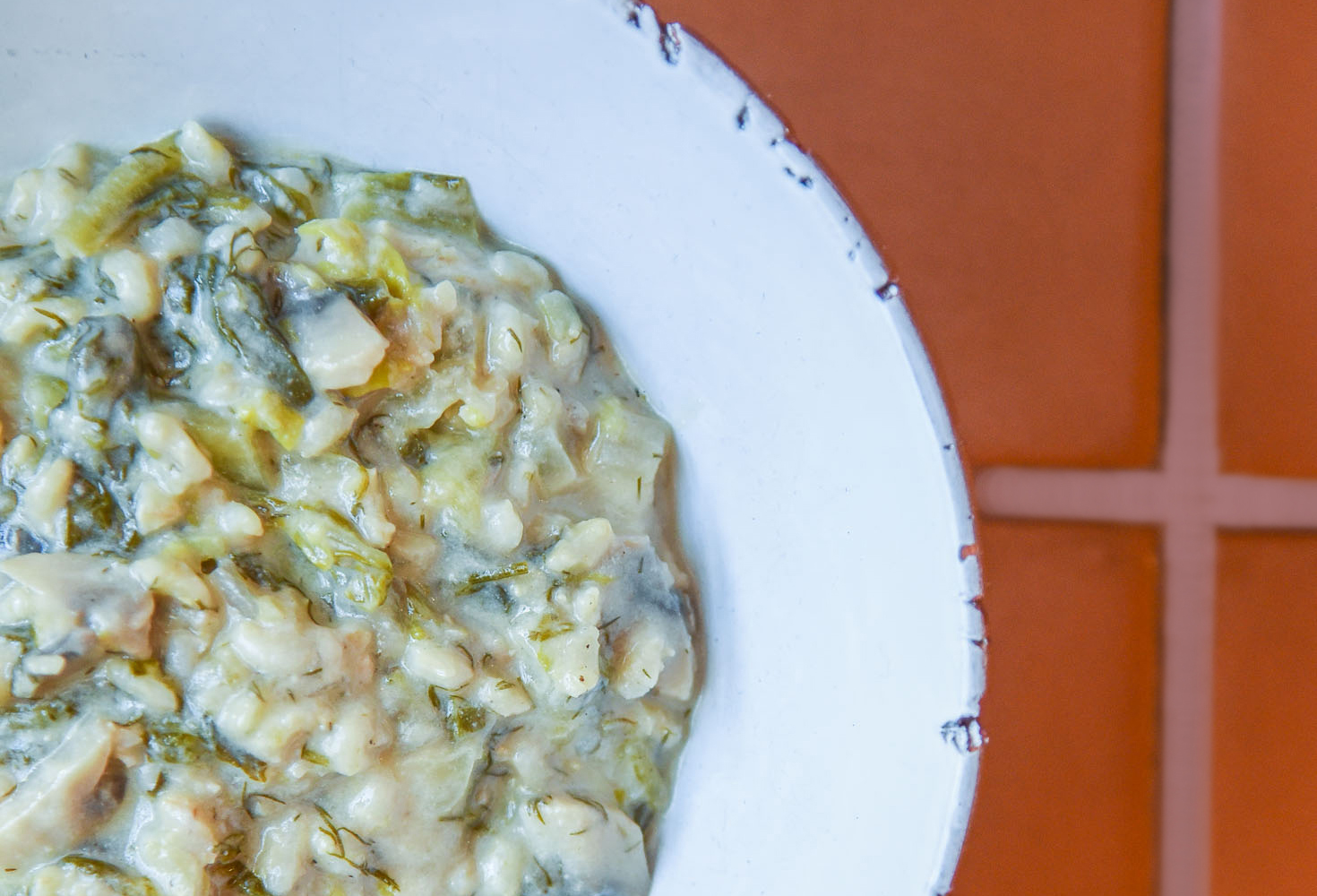 Wild Μαγειρίτσα με Μανιτάρια και Κασιουλέμονο