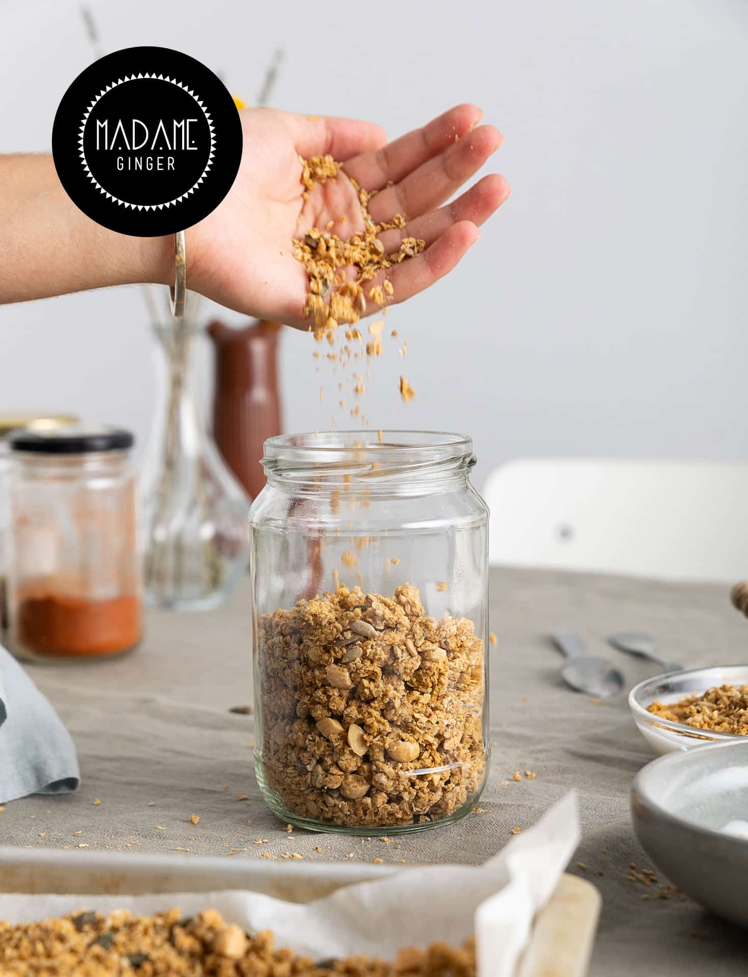 Αλμυρή Peanut Butter Granola