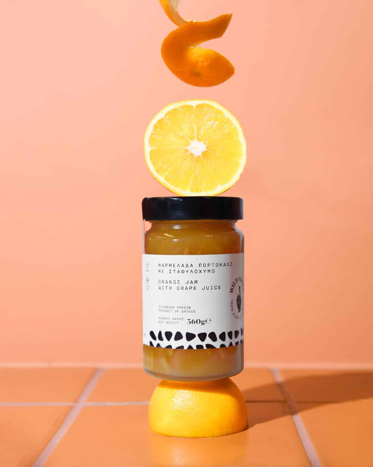Μαρμελάδα Πορτοκάλι με Σταφυλοχυμό